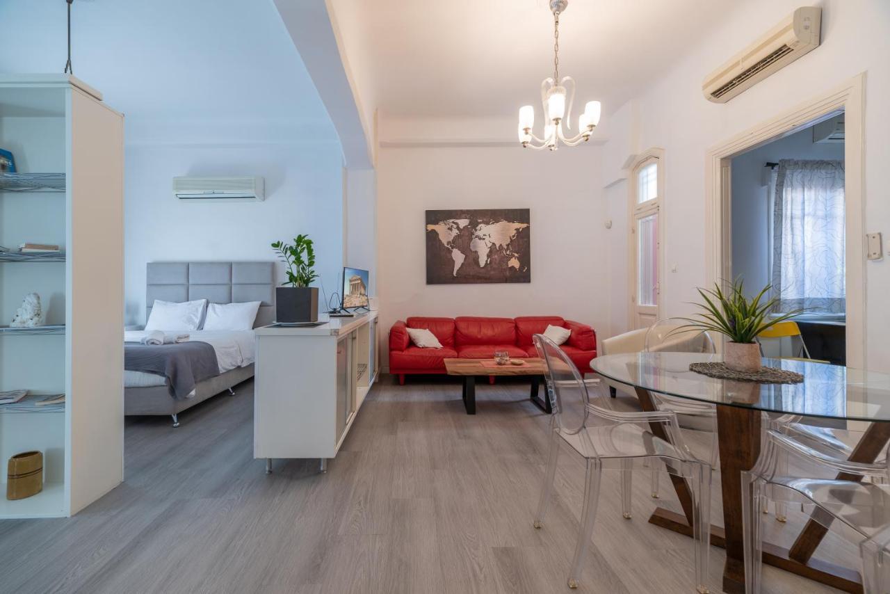 Apollonas Luxurious Apartments Афины Экстерьер фото