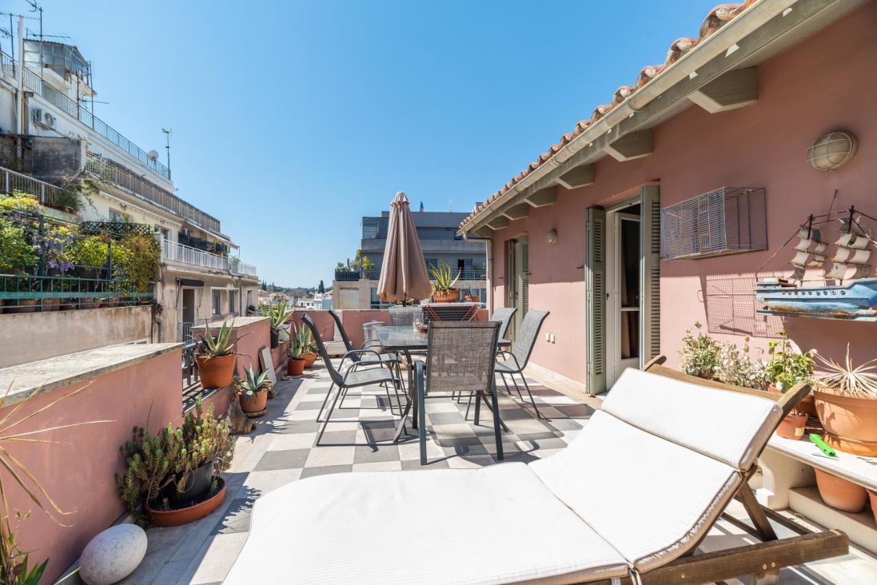 Apollonas Luxurious Apartments Афины Экстерьер фото